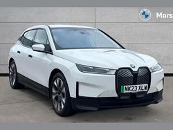 Alpine white Used 2023 BMW iX Sport Line SUV | £30,097