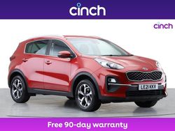 Red Used 2021 Kia Sportage 2 SUV | £14,449 (Fair price)