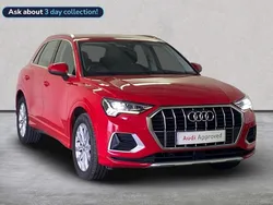 Red Used 2019 Audi Q3 Sport SUV | £19,504 (A bit pricey)