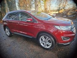 Red Used 2017 Ford Edge Titanium SUV | £10,995 (Good price)