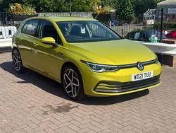 Yellow Used 2021 VW Golf VIII Style Hatchback | £19,000 (Fair price)