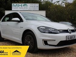 White Used 2018 VW e-Golf Hatchback | £9,695 (A bit pricey)