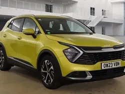 Yellow Used 2023 Kia Sportage 3 SUV | £23,499 (Good price)