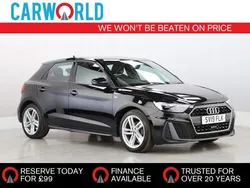 Black Used 2019 Audi A1 Sportback S-Line Hatchback | £11,408 (Fair price)