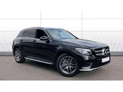 Black Used 2019 Mercedes GLC250 AMG line SUV | £23,582 (Fair price)