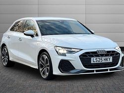 Arkona white Used 2025 Audi A3 e-tron S-Line Hatchback | £28,850