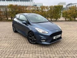 Blue Used 2019 Ford Fiesta ST-Line Hatchback | £7,200 (Fair price)