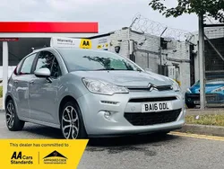 Silver Used 2016 Citroën C3 Platinum Hatchback | £3,199 (Fair price)