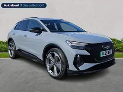 Grey Used 2025 Audi Q4 e-tron Black Edition SUV | £38,687 (Good price)