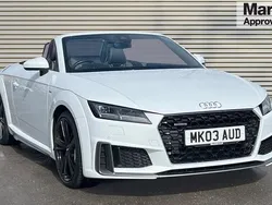 White Used 2019 Audi TT S-Line Cabriolet | £25,523