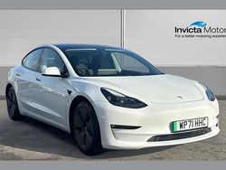 White Used 2021 Tesla Model 3 Long Range AWD Sedan | £21,600 (Fair price)