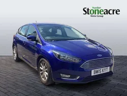 Blue Used 2015 Ford Focus Titanium Hatchback | £5,995 (Good price)