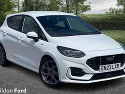 White Used 2023 Ford Fiesta ST-Line Hatchback | £13,955 (Fair price)