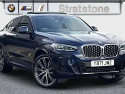 Blue Used 2021 BMW X4 M Sport SUV | £35,995 (A bit pricey)