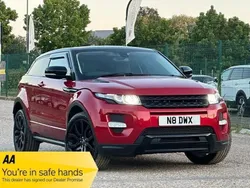 Red Used 2012 Land Rover Range Rover evoque Dynamic Coupe | £7,979 (Fair price)