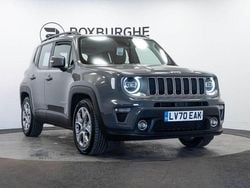 Grey Used 2020 Jeep Renegade Limited SUV | £13,299 (Fair price)