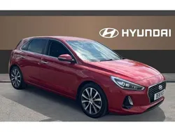 Red Used 2018 Hyundai i30 Premium Hatchback | £10,139 (Fair price)