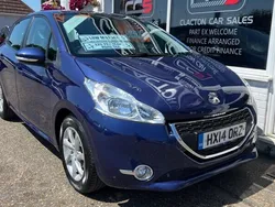 Blue Used 2014 Peugeot 208 Active Hatchback | £5,495 (Fair price)