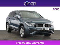 Grey Used 2022 VW Tiguan Allspace Life SUV | £24,599 (Fair price)
