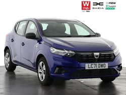 Blue Used 2021 Dacia Sandero Essentiel Hatchback | £9,099 (Good price)