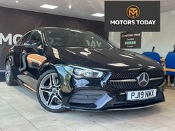 Black Used 2019 Mercedes CLA200 AMG line Coupe | £17,990 (Fair price)