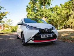 White Used 2018 Toyota Aygo x-press Hatchback | £7,495 (Fair price)