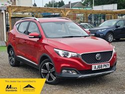 Red Used 2019 MG ZS Exclusive Sedan | £8,990 (Fair price)