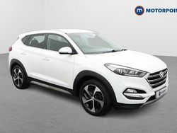 White Used 2017 Hyundai Tucson Edition SUV | £13,499 (A bit pricey)