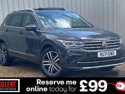Grey Used 2021 VW Tiguan Elegance SUV | £18,490 (Fair price)