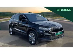 Black Used 2024 Skoda Karoq SE L SUV | £21,338 (Fair price)