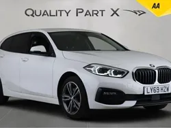 White Used 2020 BMW 118 Sport Line Hatchback | £13,980 (Good price)