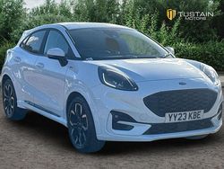 White Used 2023 Ford Puma Gen-E ST-Line X Hatchback | £17,899 (Fair price)