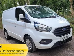 White Used 2021 Ford Transit Custom Limited Van | £10,250 (Good price)