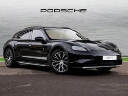Jet black metallic New 2024 Porsche Taycan Cross Turismo Sedan | £78,490 (Super price)