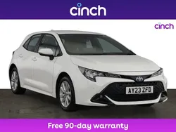 White Used 2023 Toyota Corolla Hatchback | £17,999 (Fair price)