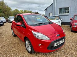 Red Used 2015 Ford Ka Zetec Hatchback | £4,995 (Fair price)
