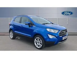 Blue Used 2022 Ford Ecosport Titanium SUV | £12,668 (Fair price)