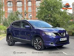 Blue Used 2016 Nissan Qashqai Tekna SUV | £7,990 (Fair price)