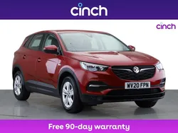 Red Used 2020 Vauxhall Grandland X SUV | £9,799 (Good price)
