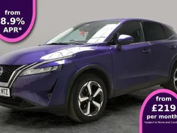 Blue Used 2022 Nissan Qashqai N-Connecta SUV | £16,518 (Fair price)