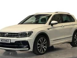 White Used 2019 VW Tiguan R-line SUV | £21,970 (Fair price)
