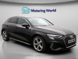 Black Used 2022 Audi A3 S-Line Hatchback | £19,700 (Fair price)