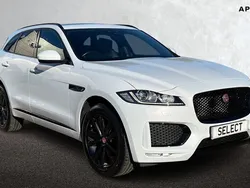 White Used 2021 Jaguar F-Pace Chequered Flag SUV | £28,650 (Fair price)