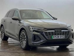 Grey Used 2024 Audi Q8 e-tron S-Line SUV | £46,980 (Expensive)