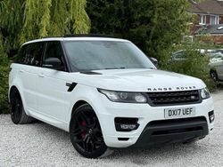 White Used 2017 Land Rover Range Rover Sport HSE Dynamic SUV | £15,995 (A bit pricey)