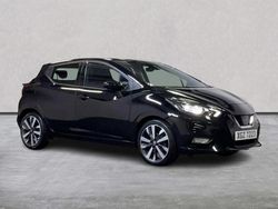 Black Used 2022 Nissan Micra Tekna Hatchback | £12,199 (Fair price)