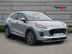Silver Used 2023 Ford Puma Gen-E Titanium SUV | £16,495 (Fair price)