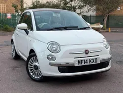 White Used 2014 Fiat 500 Lounge Hatchback | £3,390 (Good price)