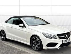 White Used 2016 Mercedes E220 AMG line Cabriolet | £11,569 (Good price)