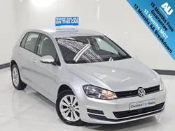 Silver Used 2014 VW Golf VII SE Hatchback | £4,495 (Good price)